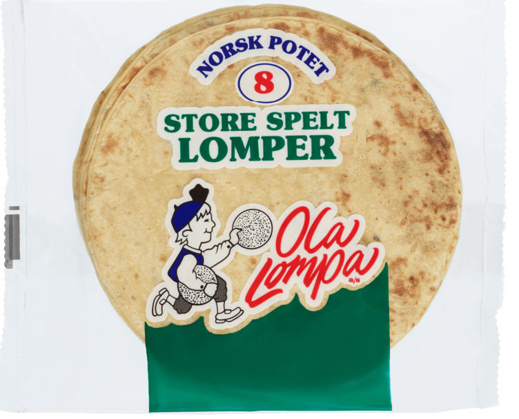 Lomper Spelt 8stk 270g Ola-Lompa