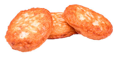 Fiskekaker 75gr - 65% Fisk, Løsfrosne