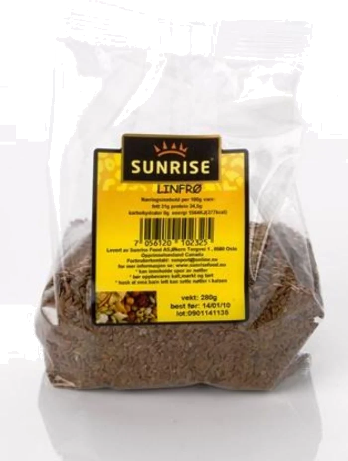 Sunrise Linfrø 240g