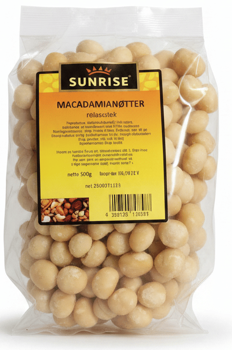 Sunrise Makadamia Naturell 110g