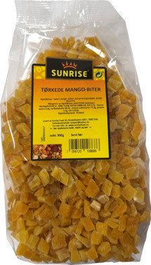 Mango-biter 900g - Tørket
