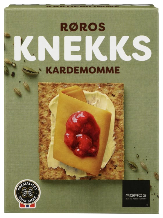 Knekks Kjeks m/Kardemomme 190g Røros