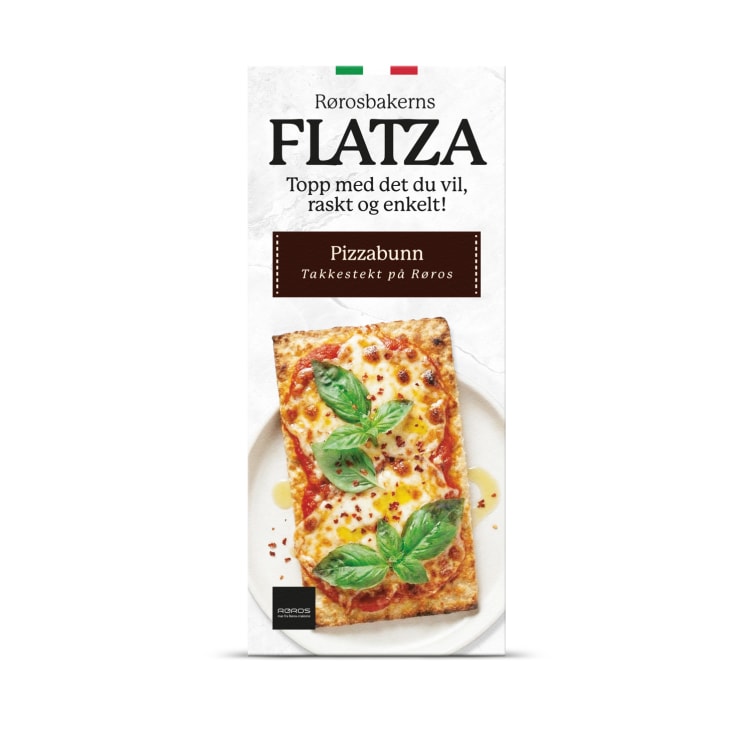Pizzabunn Takkestekt 160g Rørosbakeren