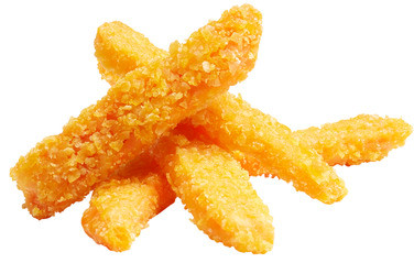 Helsprø Gulrøtter Panerte/frosne 1kg Slåtto