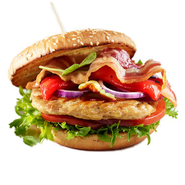 Kyllingburger Upan 100gr Stekt Slåtto