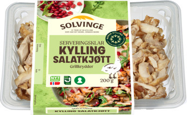 Kylling Salatkjøtt Grillet Solvinge 200g
