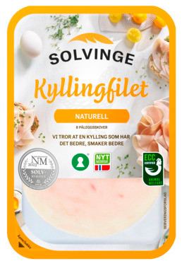 Kyllingpålegg Naturell 80g Solvinge