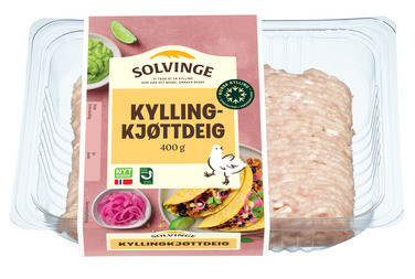 Kyllingkjøttdeig 400g Solvinge