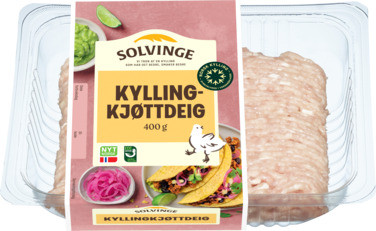 Kyllingkjøttdeig 400g Solvinge