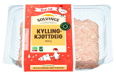 Kyllingkjøttdeig 400g Solvinge