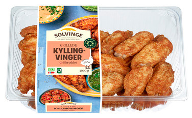 Grillede Kyllingvinger med Grillkrydder 800g