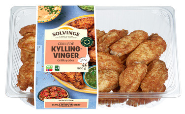 Grillede Kyllingvinger med Grillkrydder 800g