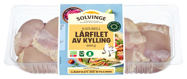 Kylling Lårfilet 600g Solvinge