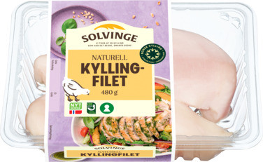 Kyllingfilet 480g Solvinge
