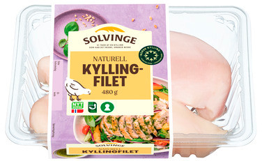 Kyllingfilet 480g Solvinge