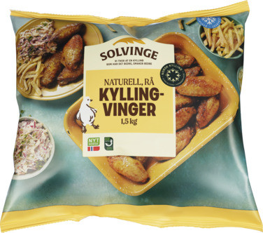 Rå Kyllingvinger 1.5kg