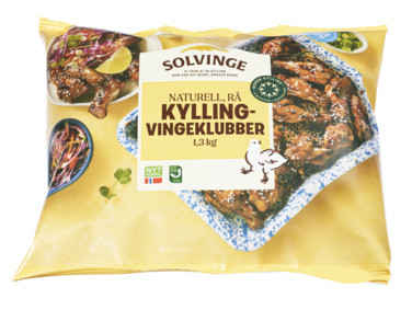 Kylling Vingeklubber 1.3kg