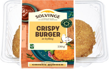 Crispy Burger 230g Solvinge