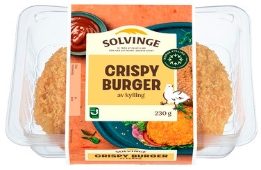 Crispy Burger 230g Solvinge