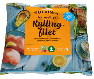 Kyllingfilet 1.5kg Naturell