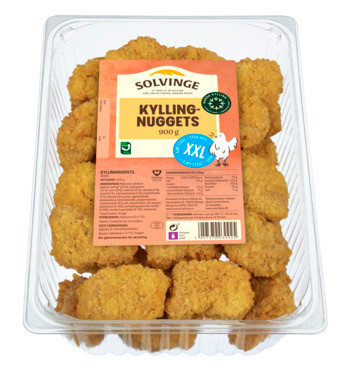 Kyllingnuggets 900g Xxl