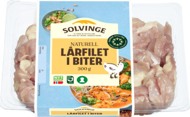 Lårfilet i Biter 300g Solvinge