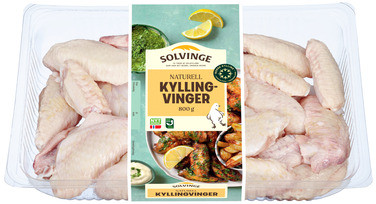 Kyllingvinger, rå