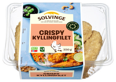 Crispy kyllingfilet 350g