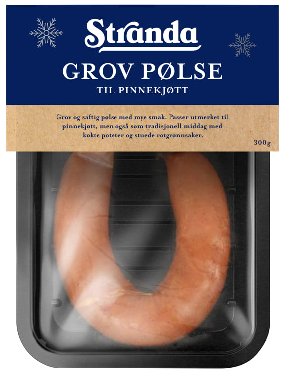 Grov Pølse 300g Stranda