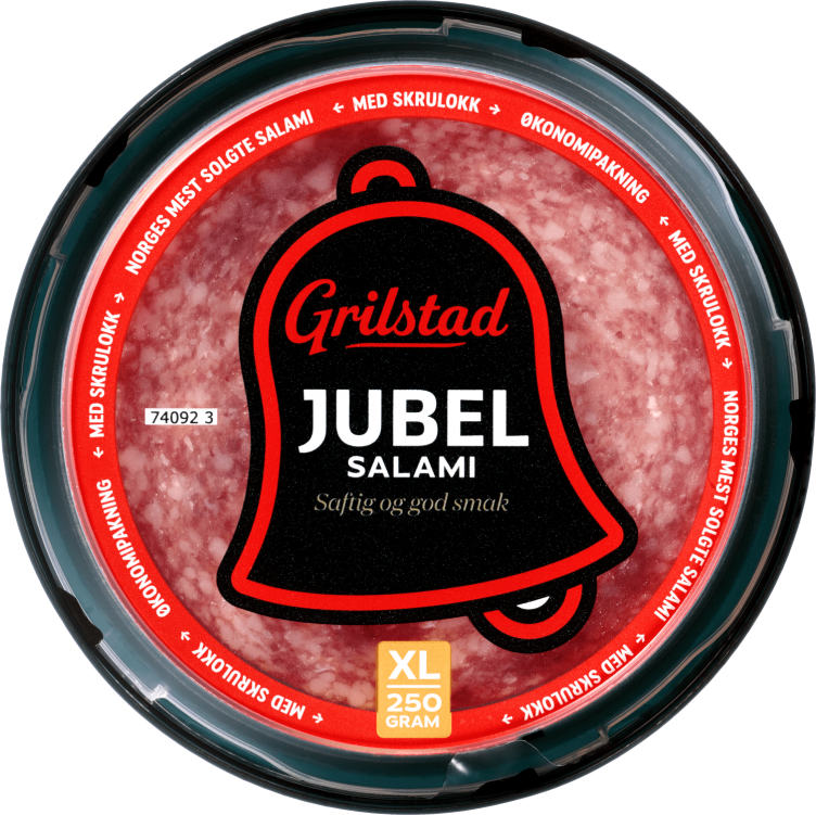 Jubelsalami Bordpakning 250g Grilstad