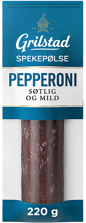 Pepperoni hel 220g Grilstad
