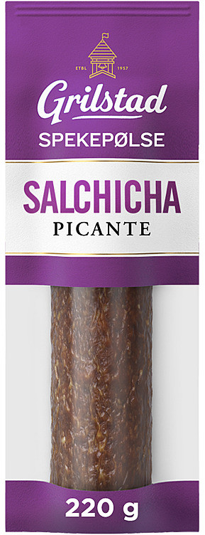 Salchicha Pikante hel 220g Grilstad