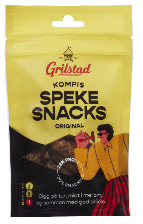 Spekesnacks Kompis Original 55g Grilstad