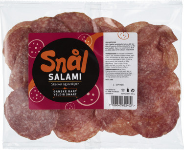 Snål Salami Skalker og Avskjær 200g