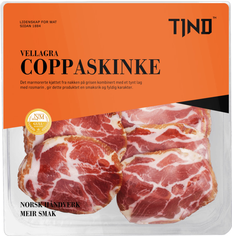 Coppaskinke Vellagret 80g Tind