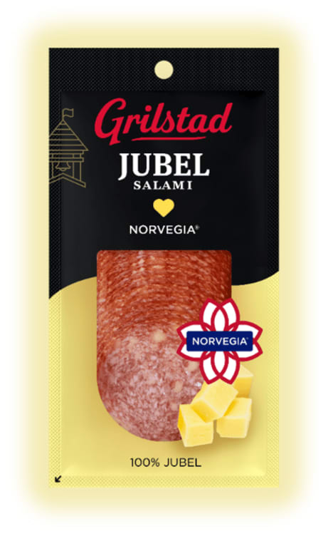 Jubelsalami Norvegia 100g Grilstad