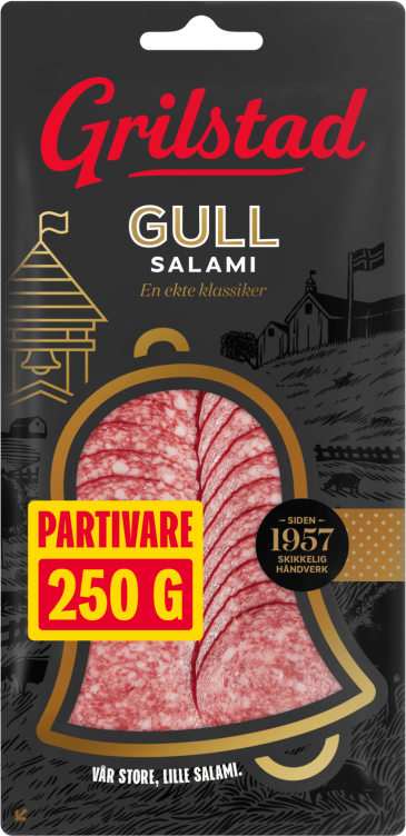 Gullsalami 250g Grilstad