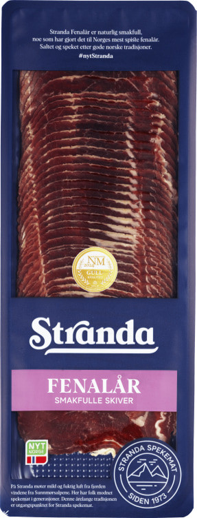 Fenalår skivet 250g Stranda