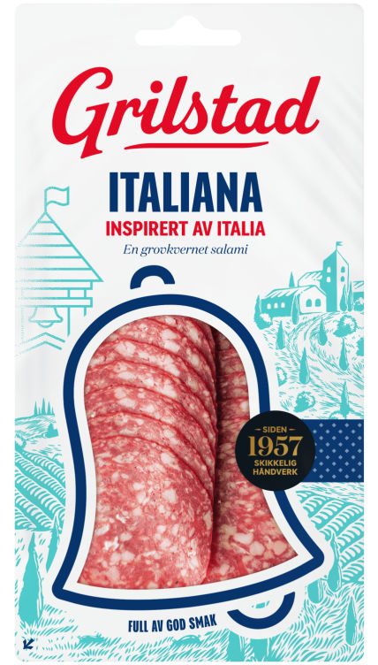 Italiana skivet 100g Grilstad