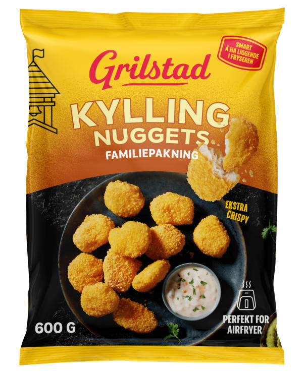 Kylling Nuggets 600g Grilstad