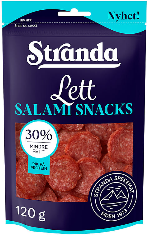 Salamisnacks Lett 120g Stranda