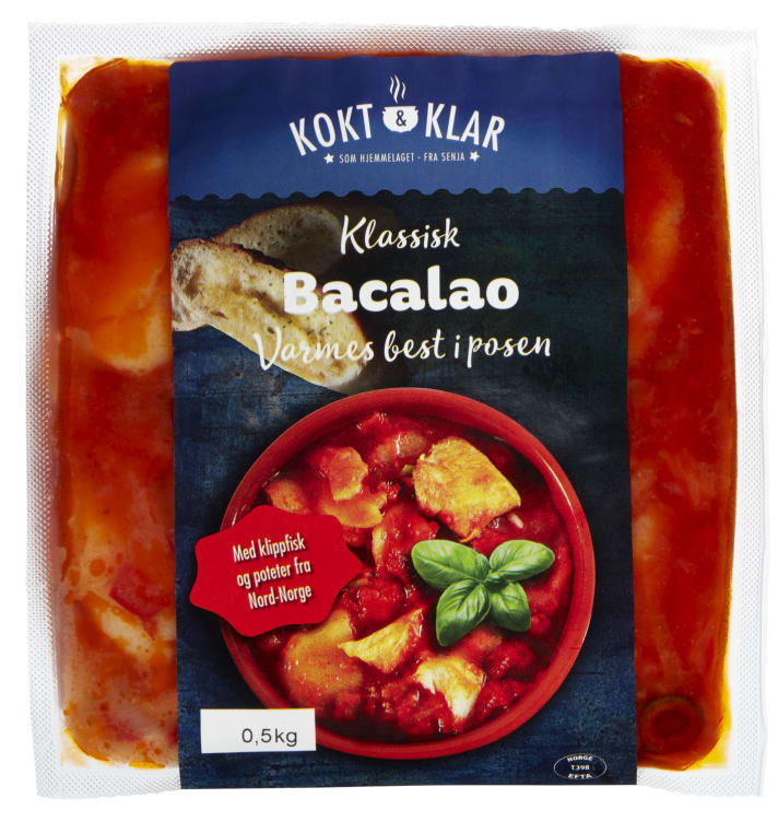 Bacalao 500g Kokt og Klar