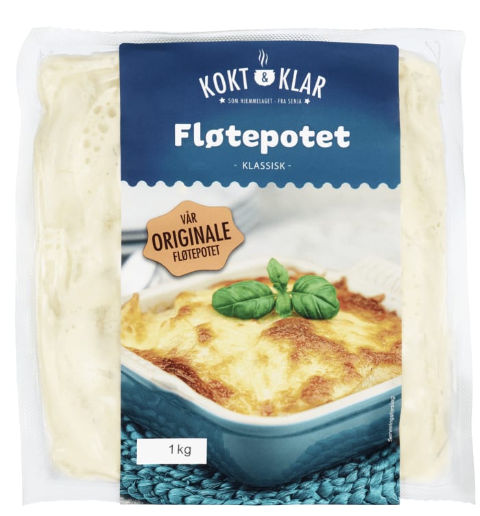 Fløtepotet 1kg Kokt&Klar