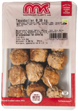 Tapasboller 0,38 kg