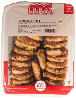 Lunchburger 2.5kg Meråker