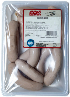 Sosisser 500g Meråker