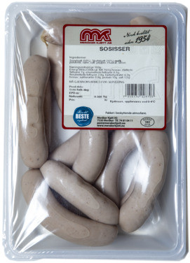 Sosisser 500g Meråker
