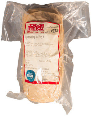 Kjøttpudding Kokt Meråker Kjøtt