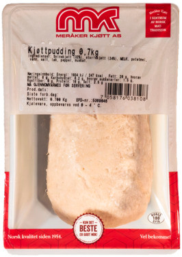 Kjøttpudding Meråker Kjøtt