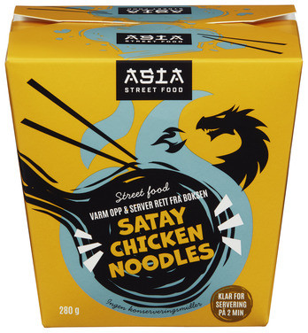Satay Kylling med Nudler 280g